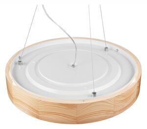 Lustr NATURAL 3xE27/60W/230V, 47 cm, lemn de pin