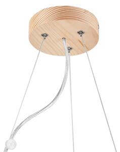 Lustr NATURAL 3xE27/60W/230V, 47 cm, lemn de pin