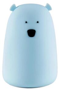 Lampă LED RGB pentru copii BEAR, tactilă, 0,8W, 5V, albastru