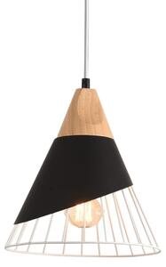 Lustră pe cablu IRIS 1xE27/40W/230V negru