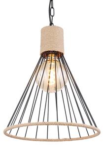 Lustră pe lanț Globo 15676H1 HALIA 1xE27/60W/230V