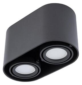 Lampă spot SIROK 2xGU10/30W/230V negru