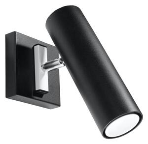 Spot de perete DIREZIONE 1xGU10/40W/230V negru