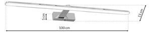 Aplica LED de baie SPLASH, 21W, 230V, IP44
