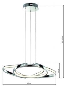 Lustră LED pe cablu COPERNICUS LED/46W/230V