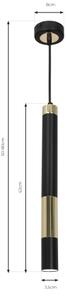 LED Lustră pe cablu DALLAS 1xGU10/3W/230V