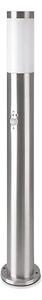 Lampă de exterior cu senzor 1xE27/60W/230V IP44 80cm crom mat
