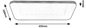 Rabalux - Plafonieră LED/36W/230V