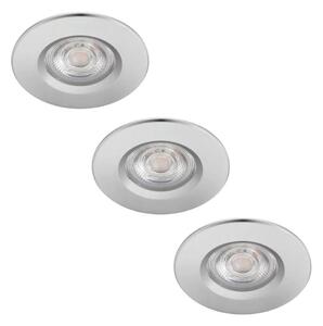 SET 3x plafonieră LED dimabilă pentru baie DIVE LED/5W/230V IP65 Philips