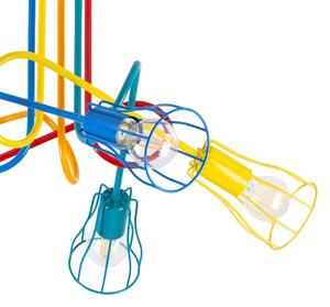 Lustră aplicată pentru copii OXFORD 5xE27/15W/230V
