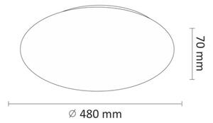 Plafonieră LED/45W/230V 3000K/4000K/6400K