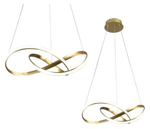 Lustră LED pe cablu CAPPIO LED/36W/230V aurie