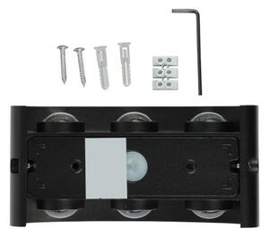 Aplică LED de exterior 6xLED/6W/230V IP54 3000K neagră