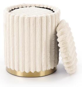 Set 2 taburete Fidda (crem + auriu). 1155958