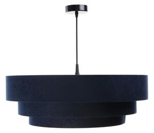 Lustr TRINITI 1xE27/60W/230V albastru/auriu pe cablu