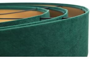 Lustr TRINITI 1xE27/60W/230V verde/auriu pe cablu