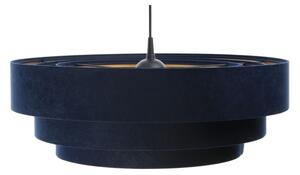 Lustr TRINITI 1xE27/60W/230V albastru/auriu pe cablu