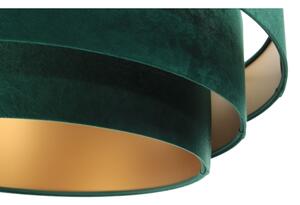 Lustr TRINITI 1xE27/60W/230V verde/auriu pe cablu