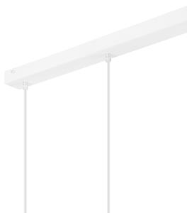Lustră pe cablu NICO 3xE27/60W/230V albă