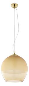 Lustră pe cablu BOULETTE 1xE27/60W/230V aurie