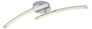Lustră LED aplicată pentru baie JULES 2xLED/6W/230V IP44 Globo 67169-12IP
