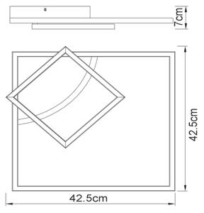 Lustră LED aplicată TINY LED/40W/230V Globo 67245-40