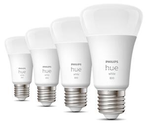 SET 4x bec LED dimabil Philips Hue WHITE A60 E27/9W/230V 2700K
