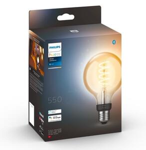 Bec LED dimabil Philips Hue WHITE AMBIANCE G93 E27/7W/230V 2200-4500K