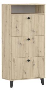 Dulap de pantofi Hermes 3A stejar artizanal