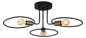 Lustră aplicată CIRCLE 3xE27/40W/230V