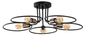 Lustră aplicată CIRCLE 5xE27/40W/230V