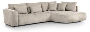 Colțar Deca, 300x185x85cm, 115 kg, Picioare: Plastic