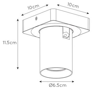 Spot LED dimabil NIGEL 1xGU10/5W/230V alb Lucide 09929/05/31