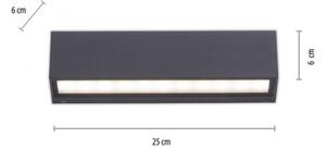 Aplică LED de exterior ROBERT 2xLED/9W/230V IP65 Paul Neuhaus 9675-13