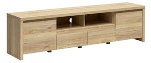 Comodă TV Nolroma 143, Stejar, PAL laminat, 49x182x40cm, 47 kg