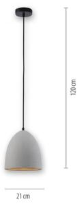 Lustră pe cablu ETON 1xE27/40W/230V Paul Neuhaus 2231-22