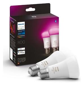 Set 2x LED bec Philips Hue WACA A60 E27/6,5W/230V dimabil 2000-6500K