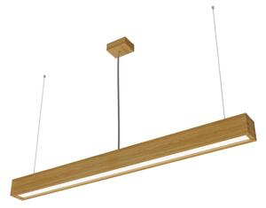 Lustră LED pe cablu LOOK LED/36W/230V 4000K 120 cm stejar APLED