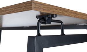 Masă de lucru pliabilă tip loft 80 x 45 cm tmavá hnedá