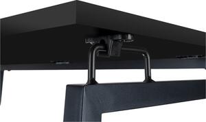 Masă de lucru pliabilă tip loft 80 x 45 cm tmavá hnedá