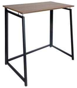Masă de lucru pliabilă tip loft 80 x 45 cm tmavá hnedá