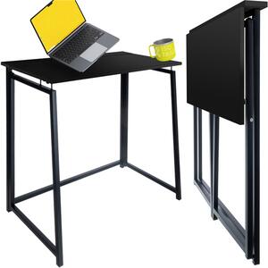 Masă de lucru pliabilă tip loft 80 x 45 cm tmavá hnedá
