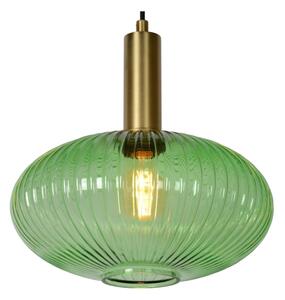 Lustră pe cablu MALOTO 1xE27/40W/230V d. 30 cm verde Lucide 45386/30/33