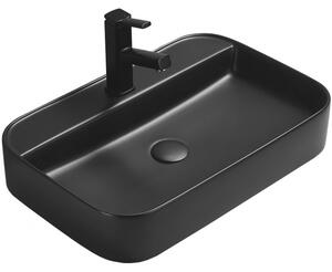 Mexen Sofia chiuvetă de blat 60 x 40 cm, negru mat - 22156085