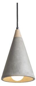 Lustră pe cablu HEIDI 1xE27/28W/230V beton/lemn RED-Design Rendl-R12380