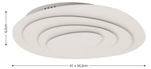 Brilagi - Plafonieră LED MODERN MINI LED/48W/230V 3000-6000K + telecomandă