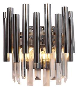 Aplică de cristal MADISON 2xE14/40W/230V crom