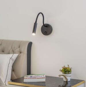 Lampă flexibilă dimabilă de perete Brilagi MAYA 1xG9/4W/230V negru