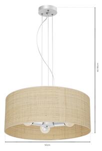 Lustră pe cablu MARSHALL 3xE27/60W/230V