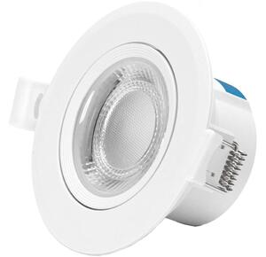 Aigostar - Corp de iluminat încastrat LED/7W/230V 3000K diam. 8,5 cm alb cald